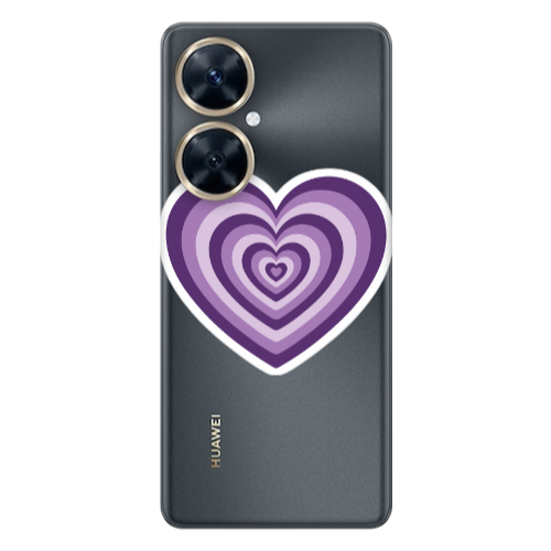 Huawei Nova 11i My Heart Is Yours 2 Transparent Silicone TPU Θήκη