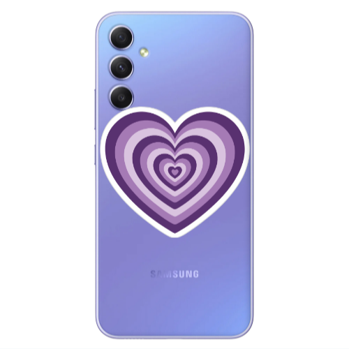 Samsung A16 My Heart Is Yours 2 Transparent Silicone TPU Θήκη