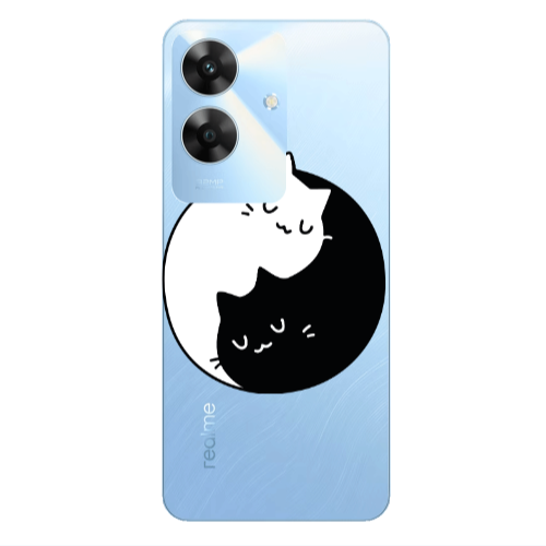 Realme Note 60 Bundle of love Transparent Silicone TPU Θήκη