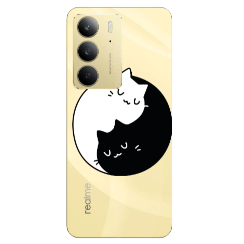 Realme C 75 Bundle of love Transparent Silicone TPU Θήκη