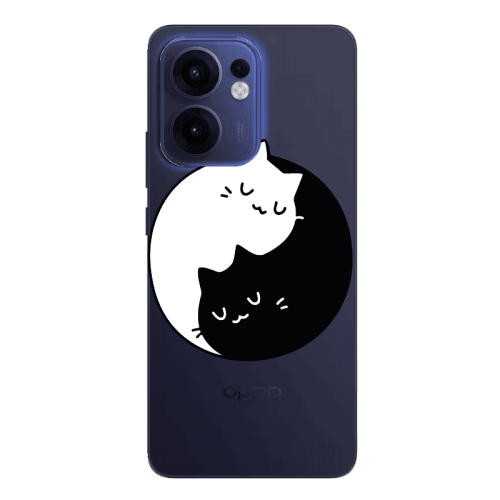 Oppo Reno 13 F Bundle of love Transparent Silicone TPU Θήκη
