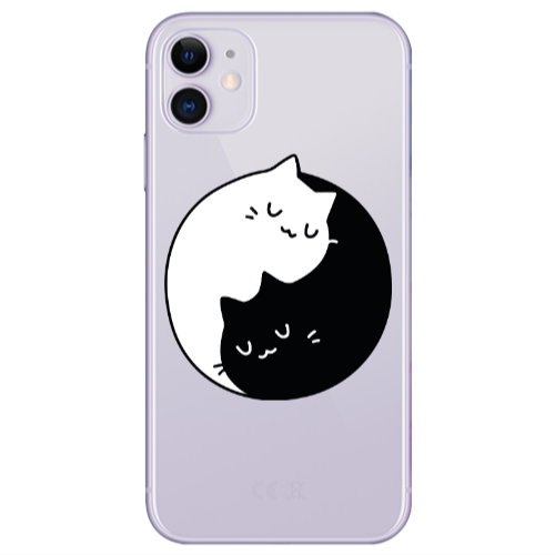 Apple iPhone 11  Bundle of love Transparent Silicone TPU Θήκη