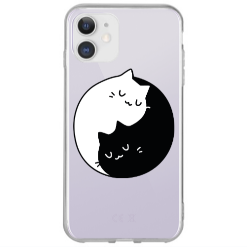 Apple iPhone 12 Bundle of love Transparent Silicone TPU Θήκη