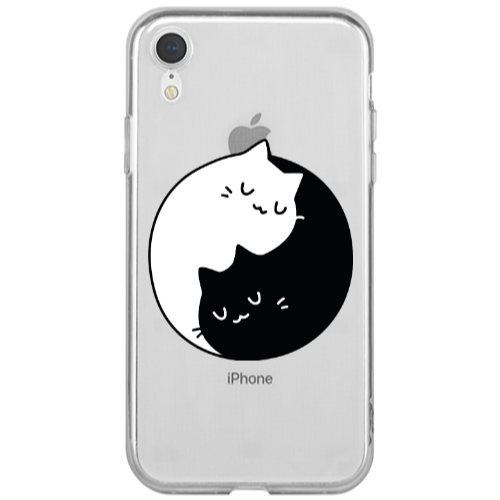 Apple iPhone Xr Bundle of love Transparent Silicone TPU Θήκη