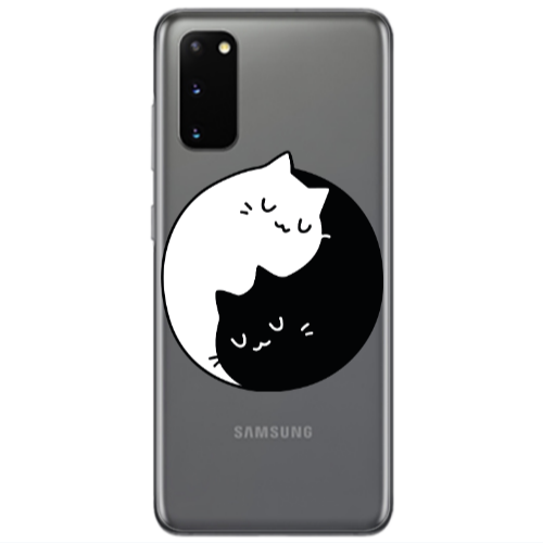 Samsung S20 Bundle of love Transparent Silicone TPU Θήκη