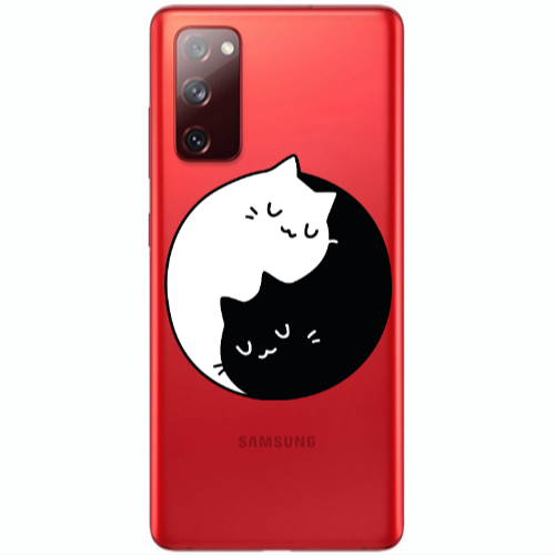 Samsung S20 FE Bundle of love Transparent Silicone TPU Θήκη