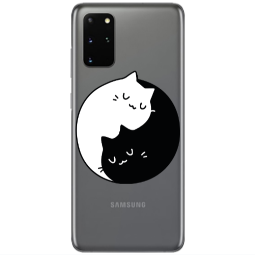 Samsung S20 Plus Bundle of love Transparent Silicone TPU Θήκη