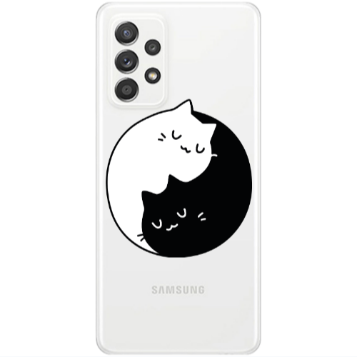 Samsung A33 Bundle of love Transparent Silicone TPU Θήκη