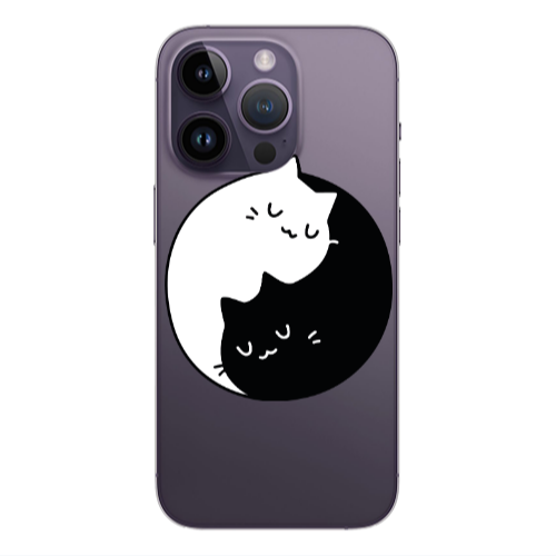 Apple iPhone 14 Pro  Bundle of love Transparent Silicone TPU Θήκη