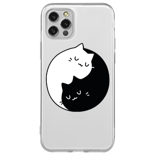 Apple iPhone 12 Pro Bundle of love Transparent Silicone TPU Θήκη
