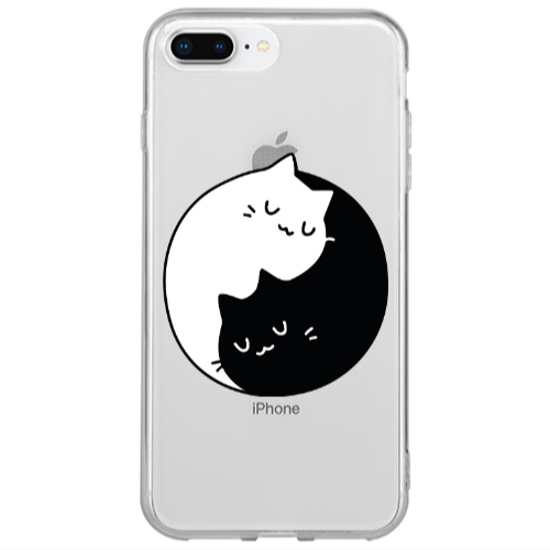 Apple iPhone 7 Plus Bundle of love Transparent Silicone TPU Θήκη