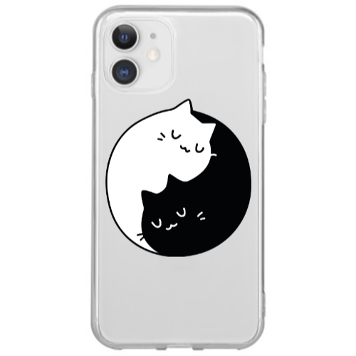 Apple iPhone 12 Mini Bundle of love Transparent Silicone TPU Θήκη