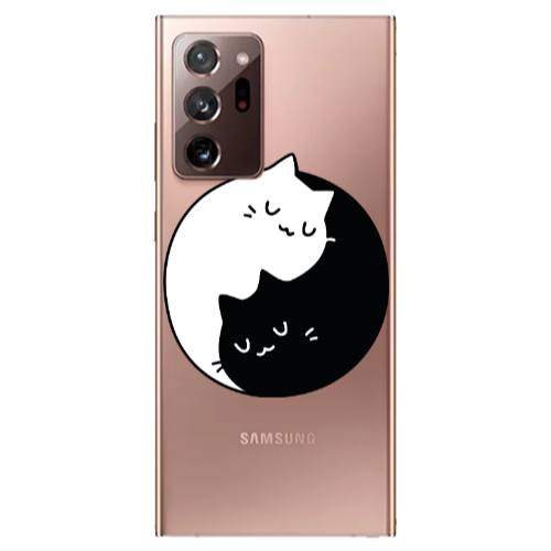 Samsung Note 20 Ultra Bundle of love Transparent Silicone TPU Θήκη