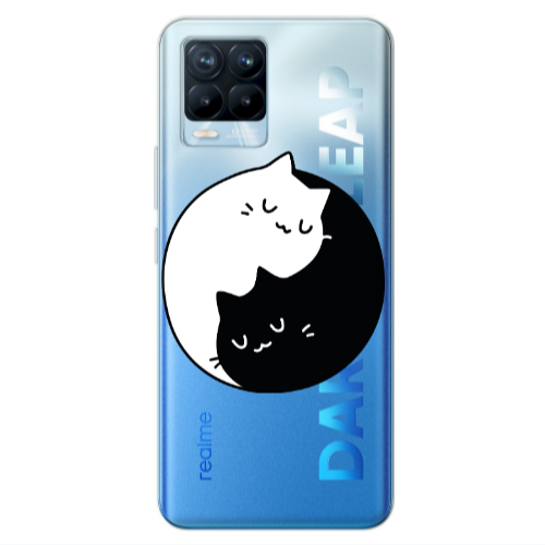 Realme 8 Pro Bundle of love Transparent Silicone TPU Θήκη