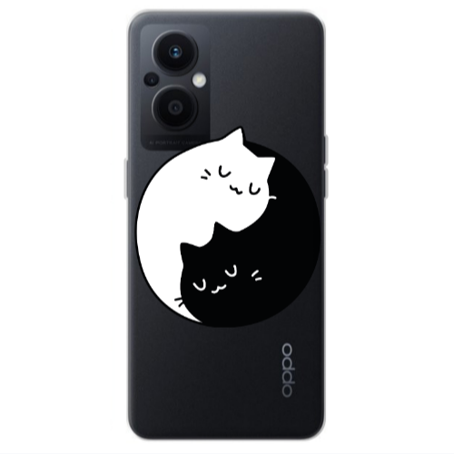 Oppo Reno 7 Lite Bundle of love Transparent Silicone TPU Θήκη