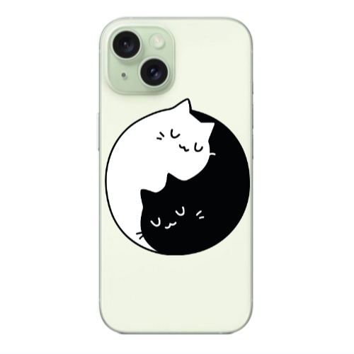 Apple iPhone 15 Bundle of love Transparent Silicone TPU Θήκη