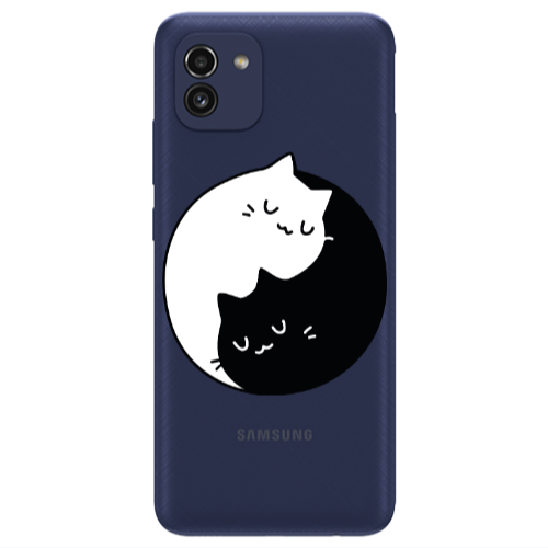 Samsung A03 Bundle of love Transparent Silicone TPU Θήκη