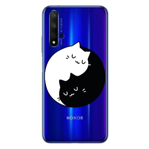 Huawei Nova 5 T Bundle of love Transparent Silicone TPU Θήκη