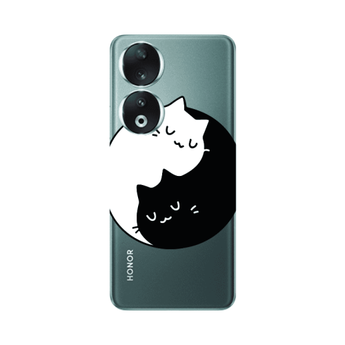 Honor 90 5G Bundle of love Transparent Silicone TPU Θήκη
