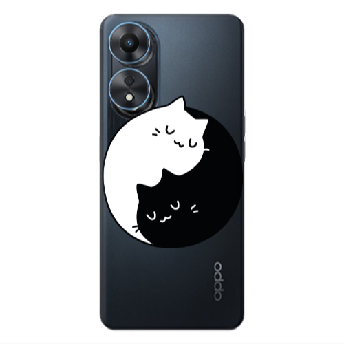 Oppo A 98 Bundle of love Transparent Silicone TPU Θήκη