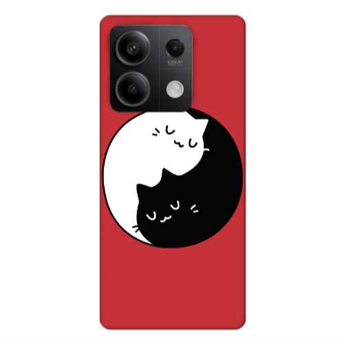 Xiaomi Redmi Note 13Pro 5G Bundle of love Red Colored Silicone TPU Θήκη