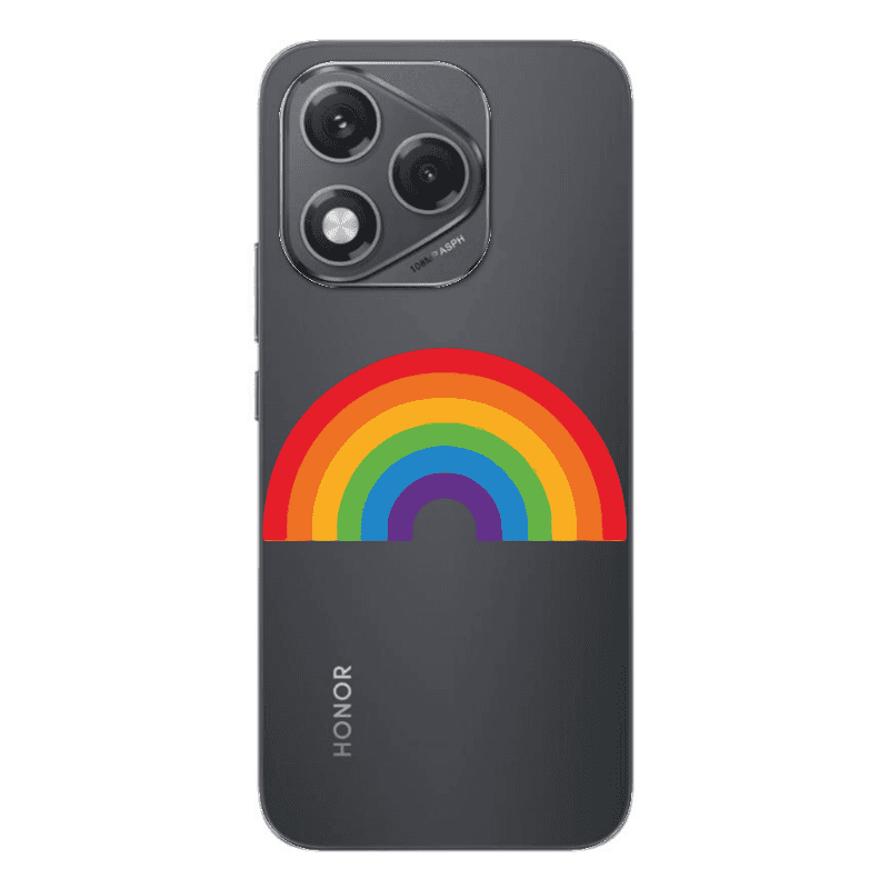 Honor 400 Lite Rainbow Mini Transparent Silicone TPU Θήκη