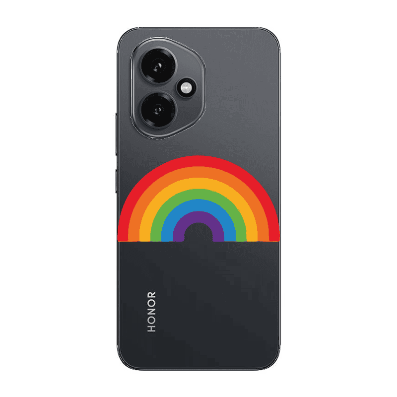 Honor Magic 400 Rainbow Mini Transparent Silicone TPU Θήκη
