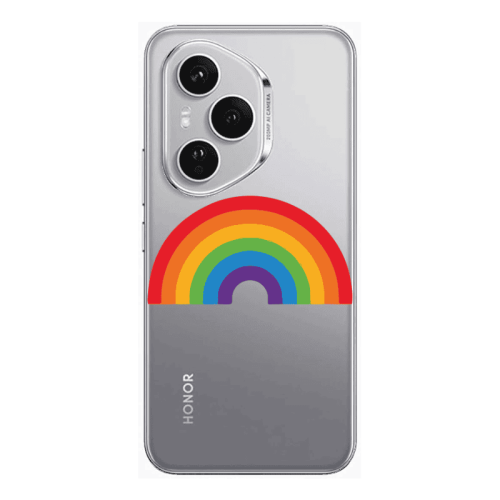 Honor Magic 400 Pro Rainbow Mini Transparent Silicone TPU Θήκη