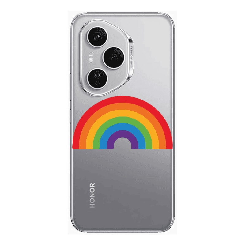 Honor Magic 400 Pro Rainbow Mini Transparent Silicone TPU Θήκη