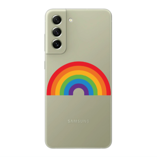 Samsung S22 Plus Rainbow Mini Transparent Silicone TPU Θήκη