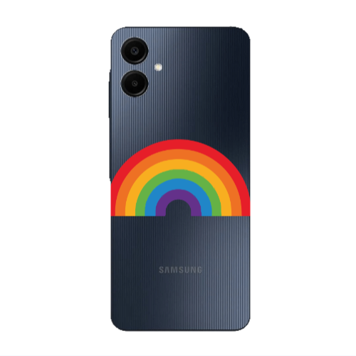 Samsung A06 Rainbow Mini Transparent Silicone TPU Θήκη
