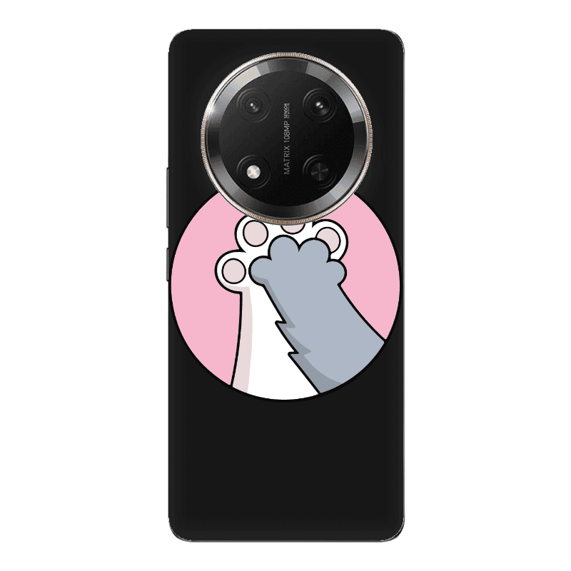 Honor Magic 7 Lite Come on Bro Black Colored Silicone TPU Θήκη