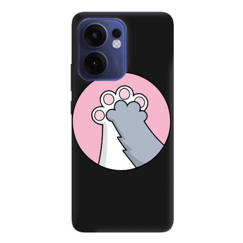 Oppo Reno13 FS Come on Bro Black Colored Silicone TPU Θήκη