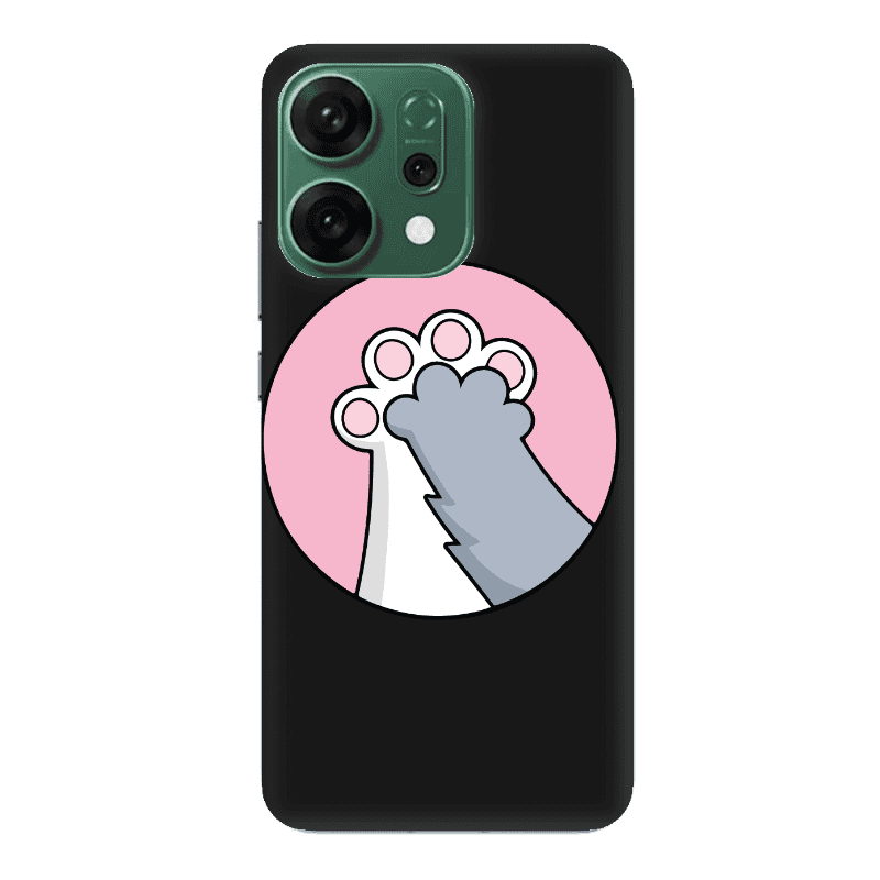 Oppo RENO 14 Come on Bro Black Colored Silicone TPU Θήκη