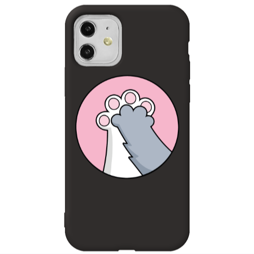 Apple iPhone 11  Come on Bro Black Colored Silicone TPU Θήκη