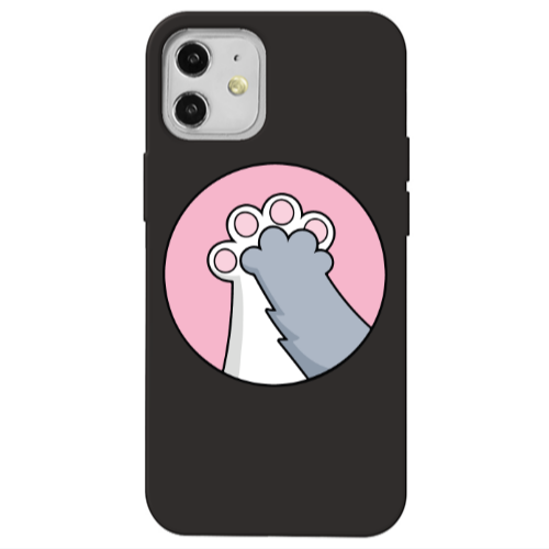 Apple iPhone 12 Come on Bro Black Colored Silicone TPU Θήκη