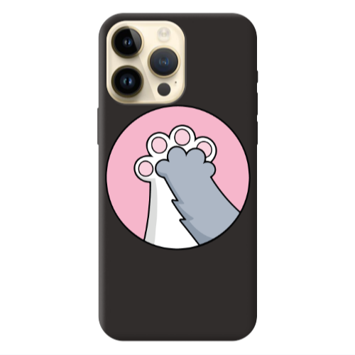 Apple iPhone 13 Pro Max Come on Bro Black Colored Silicone TPU Θήκη