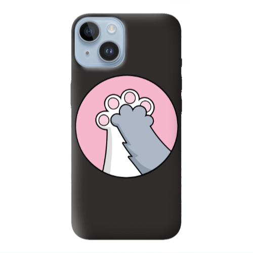 Apple iPhone 14 Plus Come on Bro Black Colored Silicone TPU Θήκη