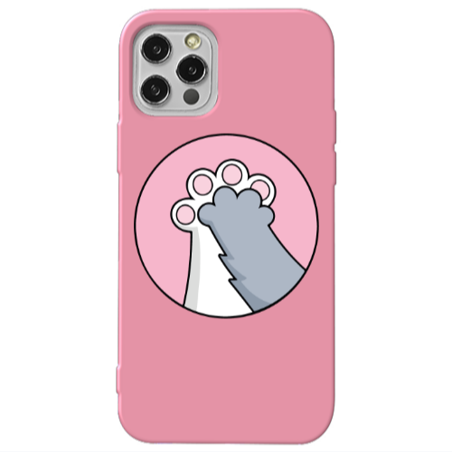 Apple iPhone 13 Pro Come on Bro Pink Colored Silicone TPU Θήκη