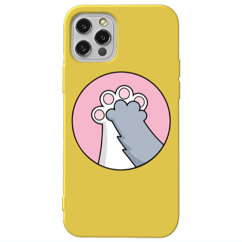 Apple iPhone 13 Pro Come on Bro Yellow Colored Silicone TPU Θήκη