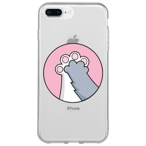 Apple iPhone 7 Plus Come on Bro Transparent Silicone TPU Θήκη