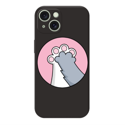 Apple iPhone 15 Come on Bro Black Colored Silicone TPU Θήκη