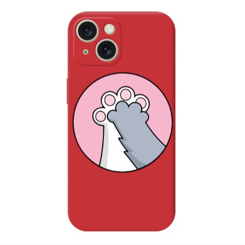 Apple iPhone 15 Come on Bro Red Colored Silicone TPU Θήκη