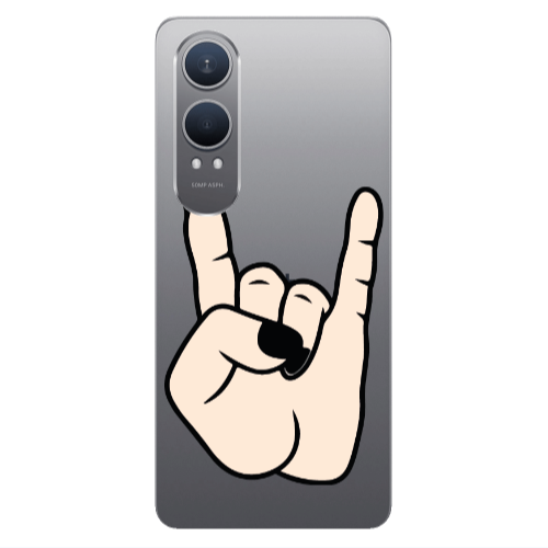 Oneplus Nord Ce 4 lite Rock Transparent Silicone TPU Θήκη