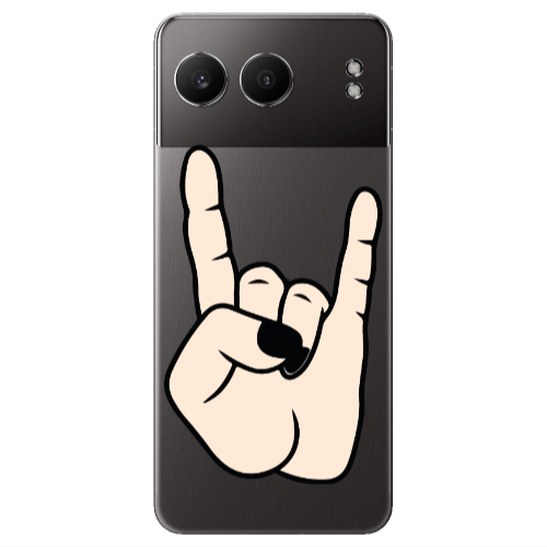 Oneplus Nord 4 Rock Transparent Silicone TPU Θήκη