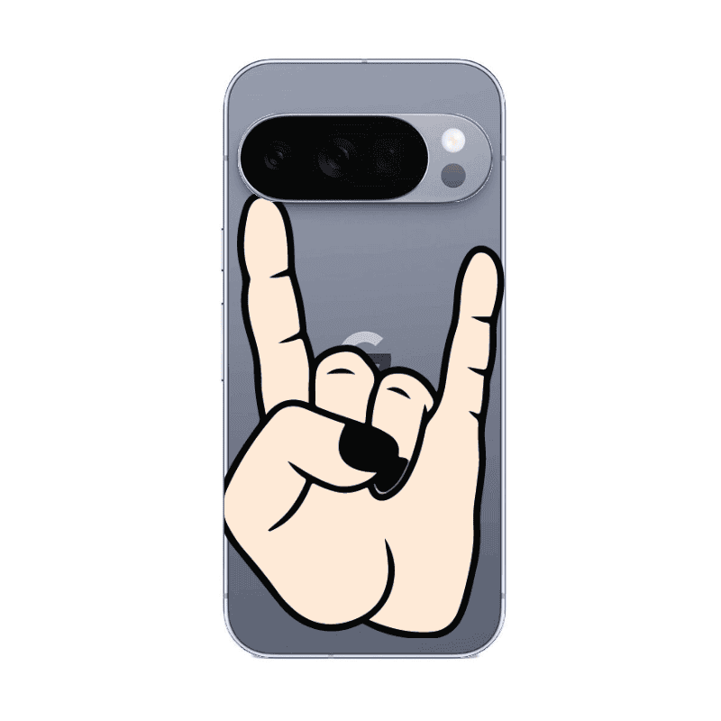Google Pixel 10 Pro Rock Transparent Silicone TPU Θήκη