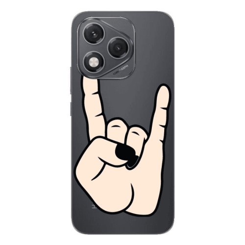 Honor 400 Lite Rock Transparent Silicone TPU Θήκη