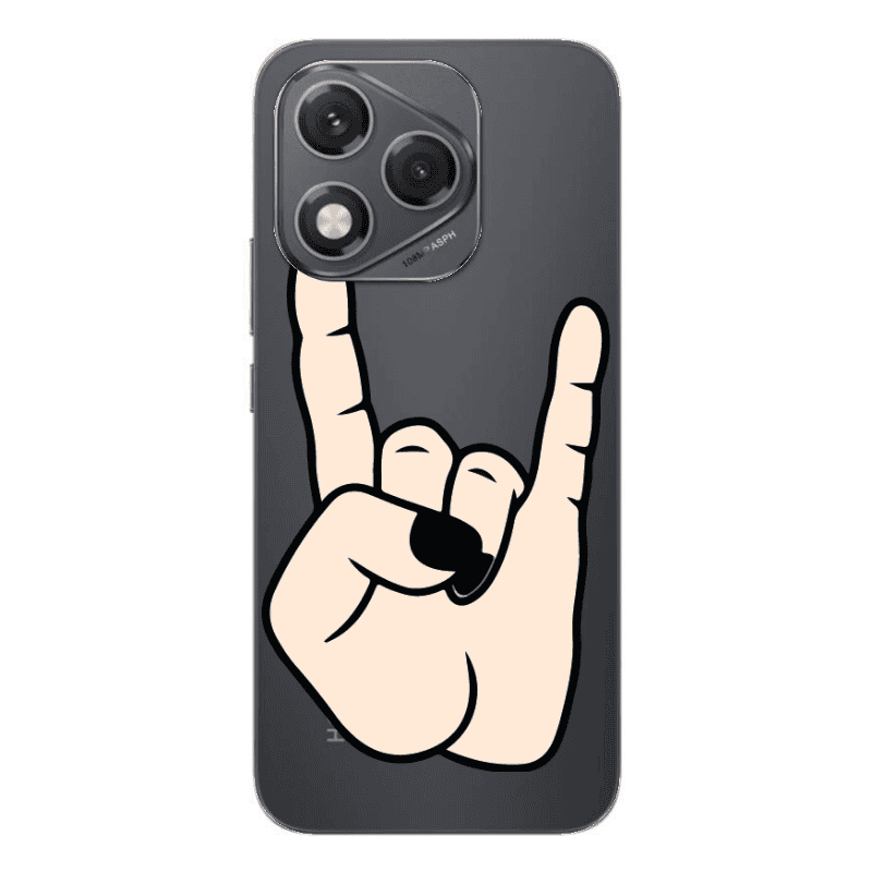 Honor 400 Lite Rock Transparent Silicone TPU Θήκη