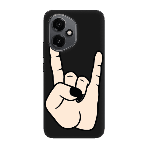 Honor Magic 400 Rock Black Colored Silicone TPU Θήκη