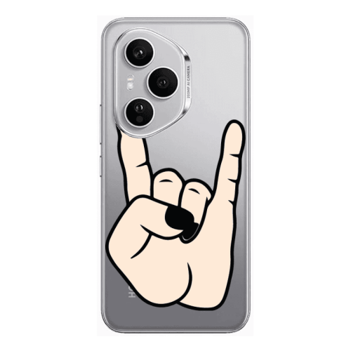 Honor Magic 400 Pro Rock Transparent Silicone TPU Θήκη
